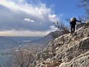 Monte San Martino (1080 m) ad anello da Rancio (Lecco)– 21febb22- FOTOGALLERY